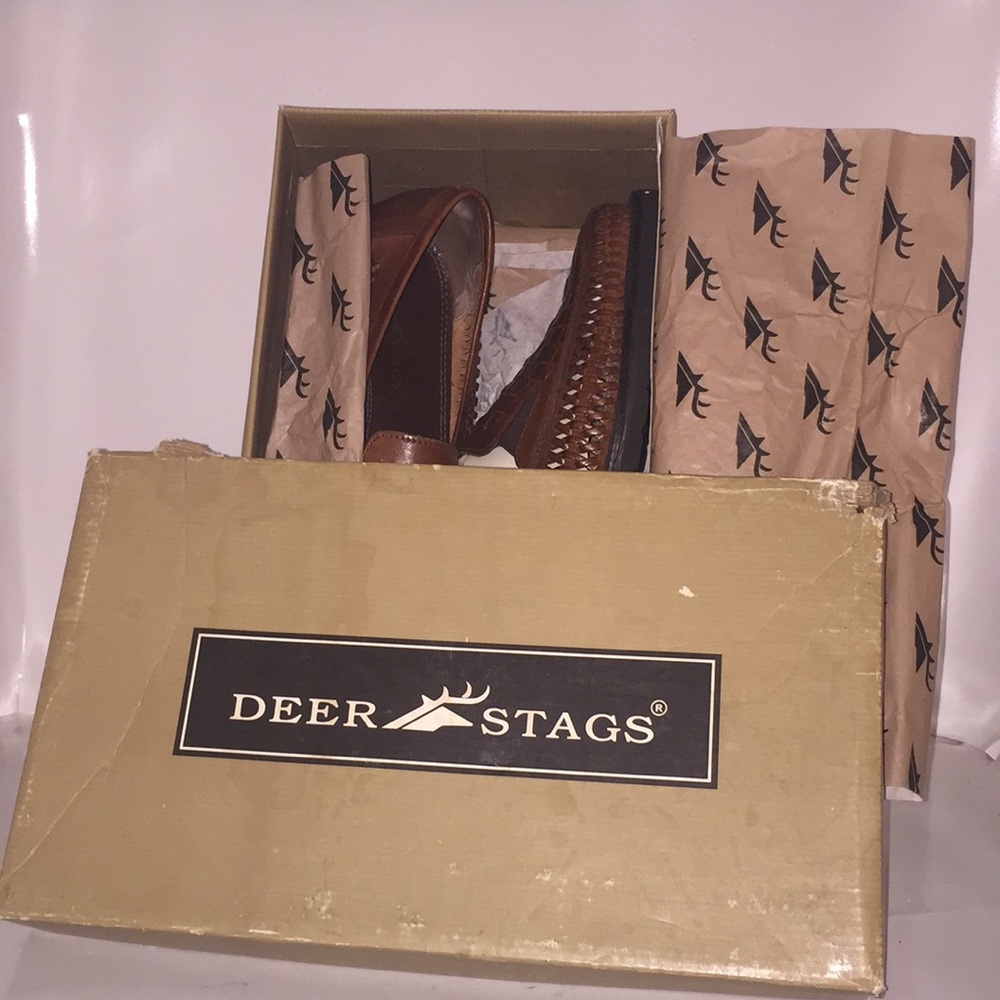 Deer stags loafers